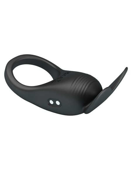 PRETTY LOVE CARLTON ANILLO PARA PENE CON ESTIMULADOR DE CLATORIS