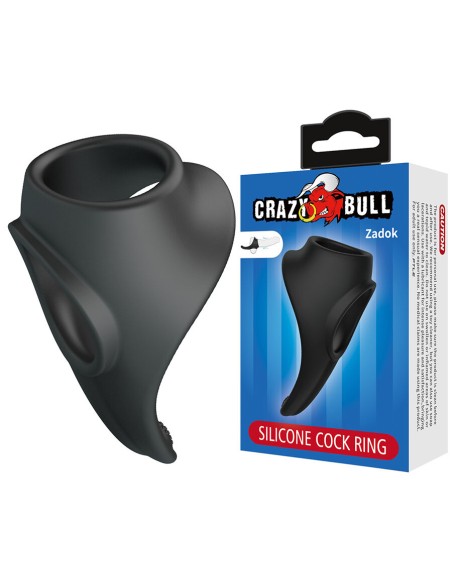 CRAZY BULL ZADOK ANILLO ERGONAMICO CON ESTIMULADOR DE PERINA