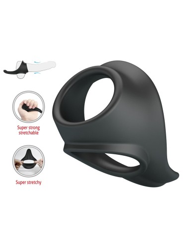 CRAZY BULL ZADOK ANILLO ERGONAMICO CON ESTIMULADOR DE PERINA