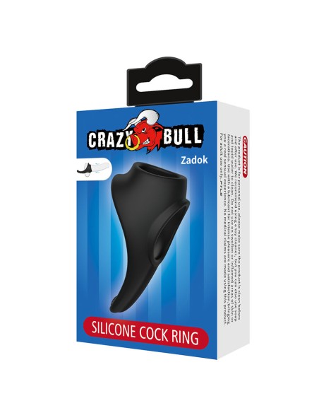 CRAZY BULL ZADOK ANILLO ERGONAMICO CON ESTIMULADOR DE PERINA