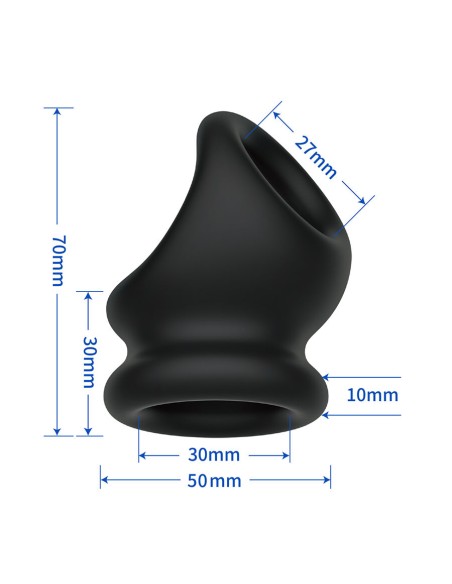CRAZY BULL OBERON ANILLO DE SOPORTE PARA PENE Y TESTACULOS