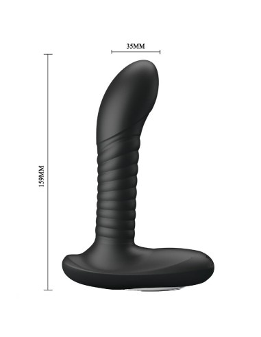 MR PLAY MASAJEADOR PROSTATICO CON ROTACIAN Y VIBRACIAN