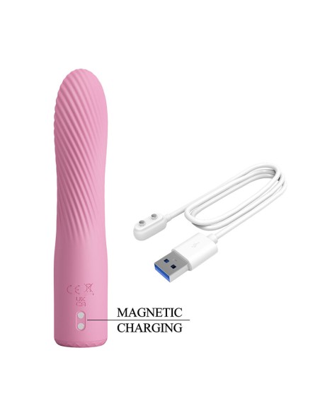 PRETTY LOVE KISELL VIBRADOR PUNTO G ROSA