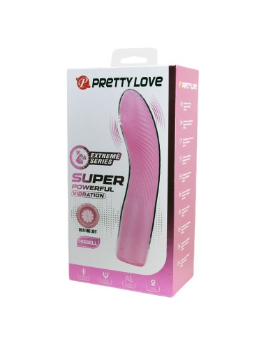 PRETTY LOVE KISELL VIBRADOR PUNTO G ROSA