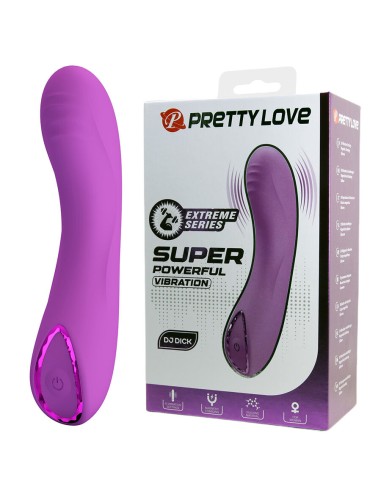 PRETTY LOVE DJ DICK VIBRADOR PUNTO G MORADO