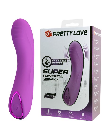 PRETTY LOVE DJ DICK VIBRADOR PUNTO G MORADO