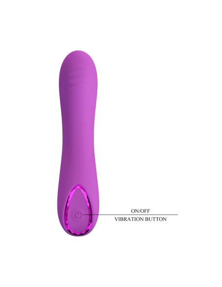 PRETTY LOVE DJ DICK VIBRADOR PUNTO G MORADO