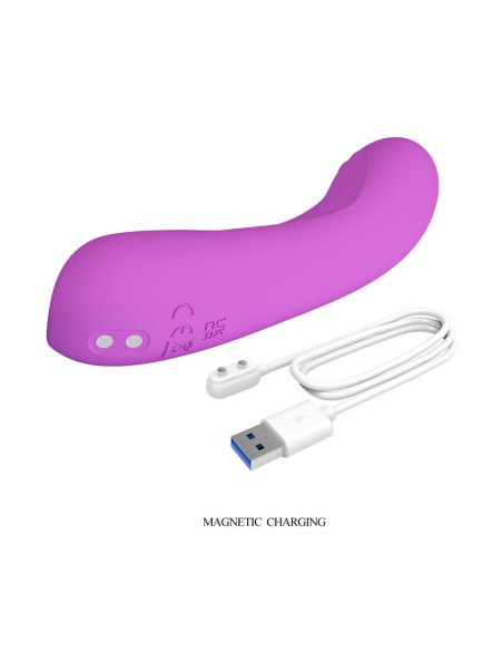PRETTY LOVE DJ DICK VIBRADOR PUNTO G MORADO