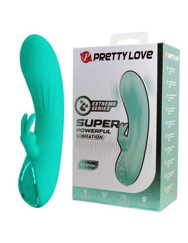 PRETTY LOVE DJ STICK VIBRADOR PUNTO G TURQUESA