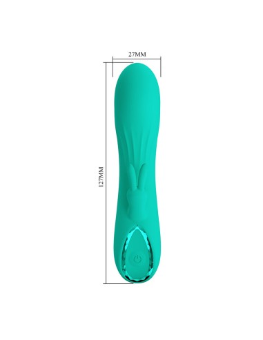 PRETTY LOVE DJ STICK VIBRADOR PUNTO G TURQUESA