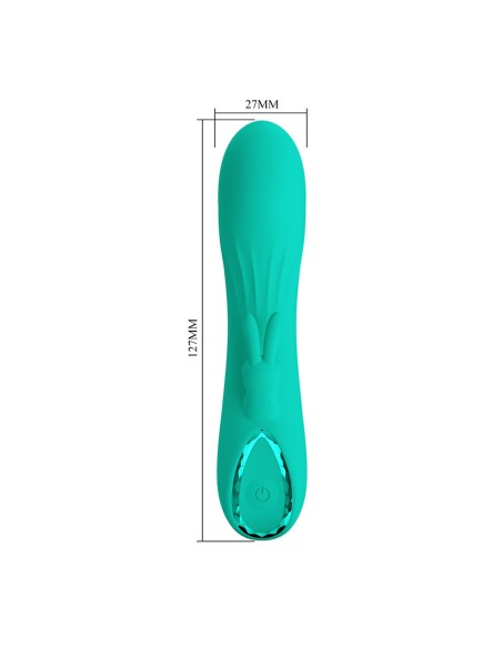 PRETTY LOVE DJ STICK VIBRADOR PUNTO G TURQUESA