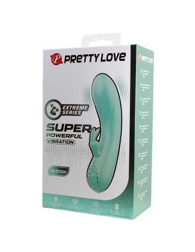 PRETTY LOVE DJ STICK VIBRADOR PUNTO G TURQUESA