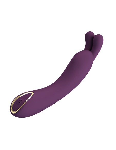 PRETTY LOVE DJ RABBIT VIBRADOR PUNTO G MORADO