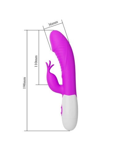 PRETTY LOVE RASMUSSEN VIBRADOR PUNTO G MORADO