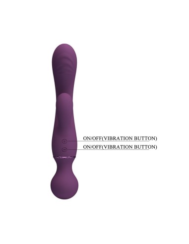 PRETTY LOVE ALL ROUNDER VIBRADOR PUNTO G MORADO