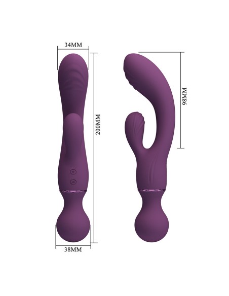 PRETTY LOVE ALL ROUNDER VIBRADOR PUNTO G MORADO