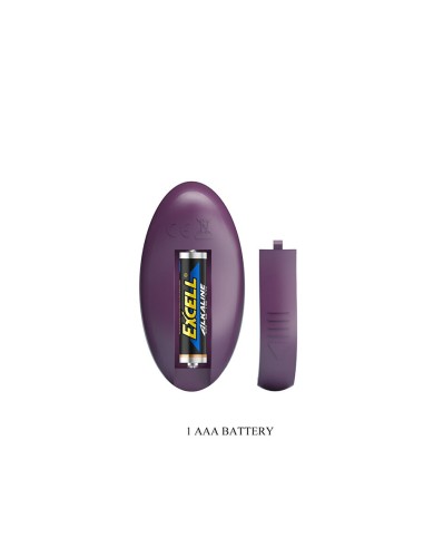 PRETTY LOVE LUKA SIT DOWN VIBRADOR CON EFECTO CALOR Y CONTROL REMOTO