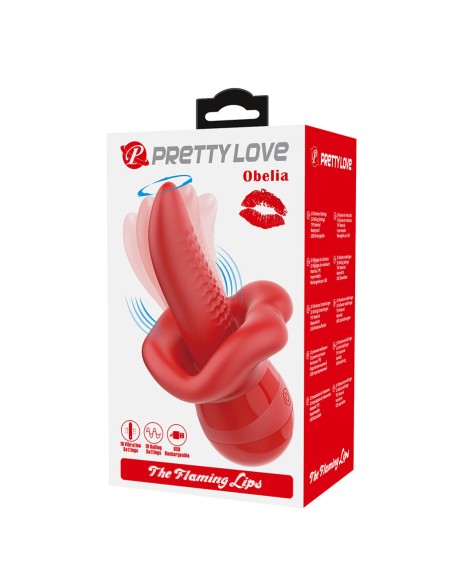 PRETTY LOVE OBELIA LENGUA MASTURBADORA CON MOVIMIENTO ORBITAL