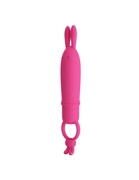 PRETTY LOVE DELIA VIBRADOR RABBIT CON ANILLO DE SUJECIAN