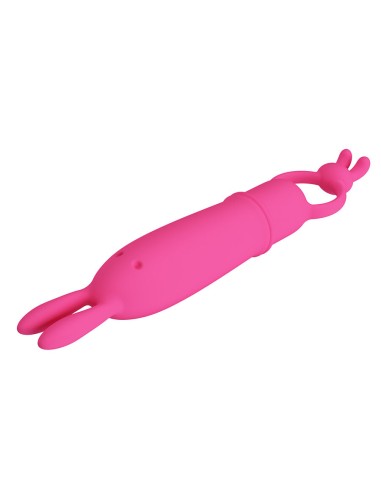 PRETTY LOVE DELIA VIBRADOR RABBIT CON ANILLO DE SUJECIAN