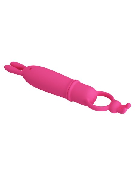 PRETTY LOVE DELIA VIBRADOR RABBIT CON ANILLO DE SUJECIAN