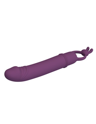 PRETTY LOVE CORA VIBRADOR FORMA PENE CON ANILLO DE SUJECIAN