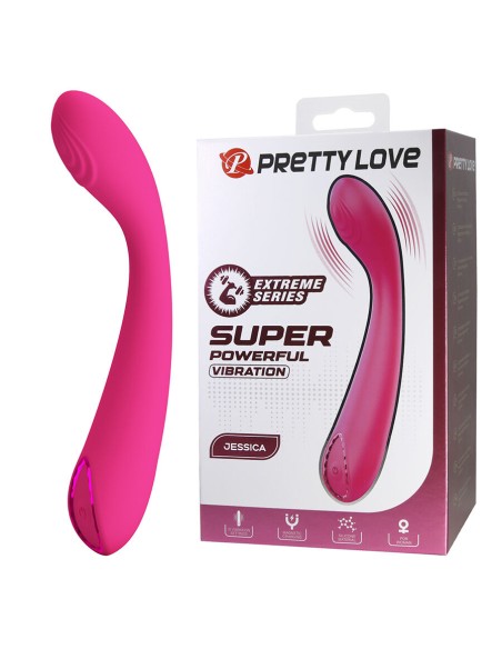 PRETTY LOVE JESSICA VIBRADOR DE ALTA POTENCIA ROSA