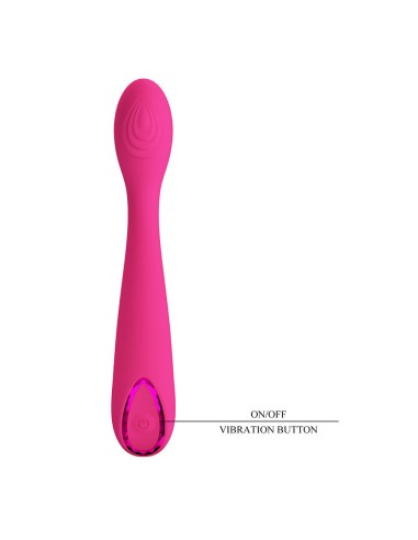 PRETTY LOVE JESSICA VIBRADOR DE ALTA POTENCIA ROSA