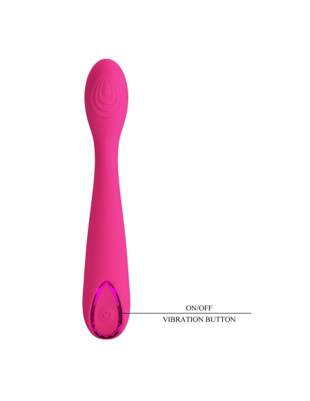 PRETTY LOVE JESSICA VIBRADOR DE ALTA POTENCIA ROSA