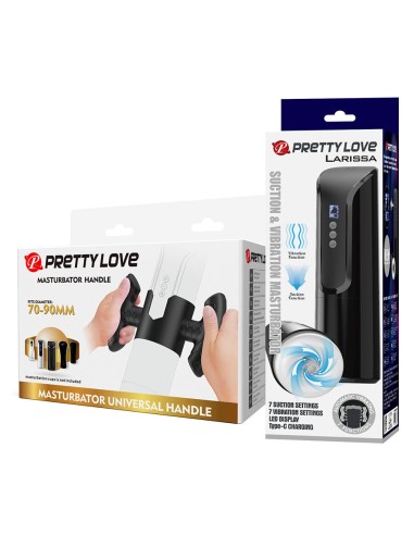 PRETTY LOVE LARISSA MASTURBADOR SUCCIONADOR CON VIBRACIAN SUJECIAN