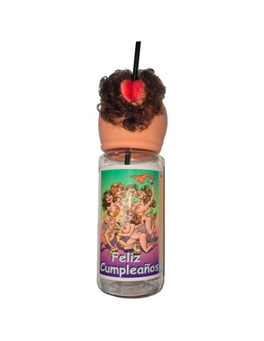 DIABLO PICANTE BOTELLA LABIOS CUMPLEAAOS CARNE 750 ML