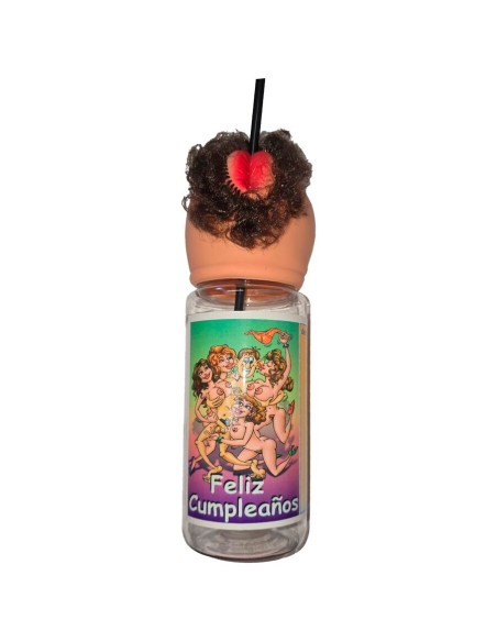 DIABLO PICANTE BOTELLA LABIOS CUMPLEAAOS CARNE 750 ML