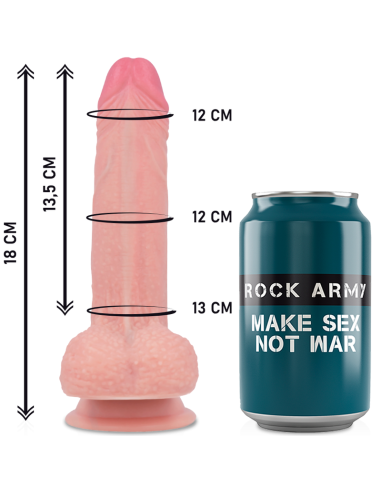 ROCKARMY ARNAS LIQUID SILICONE DILDO PREMIUM MUSTANG 18 CM O 414 CM