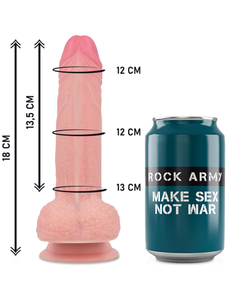 ROCKARMY ARNAS LIQUID SILICONE DILDO PREMIUM MUSTANG 18 CM O 414 CM