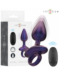 INTENSE MICHAEL PLUG ANAL VIBRADOR MODELO 2 CONTROL REMOTO
