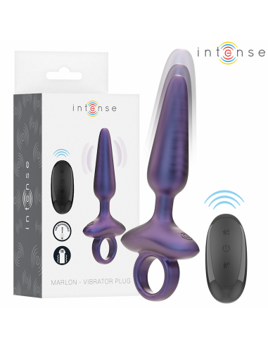 INTENSE MARLON PLUG ANAL VIBRADOR MODELO 4 CONTROL REMOTO