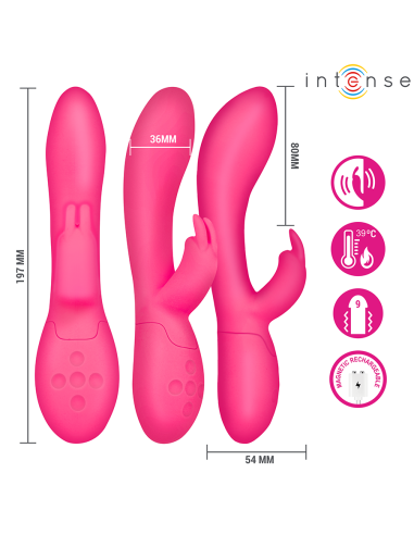 INTENSE TAMMY ESTIMULADOR RABBIT CON CALOR