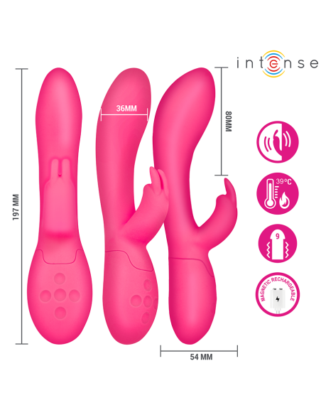 INTENSE TAMMY ESTIMULADOR RABBIT CON CALOR