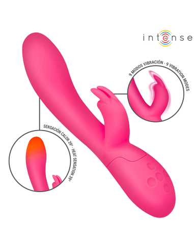INTENSE TAMMY ESTIMULADOR RABBIT CON CALOR