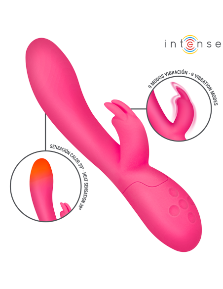 INTENSE TAMMY ESTIMULADOR RABBIT CON CALOR