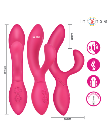 INTENSE CHARLY ESTIMULADOR VIBRADOR ARTICULABLE