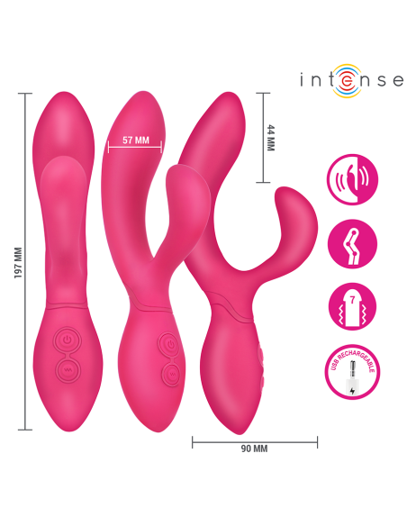 INTENSE CHARLY ESTIMULADOR VIBRADOR ARTICULABLE