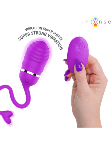 INTENSE SOOKIE HUEVO VIBRADOR CON CONTROL REMOTO MORADO
