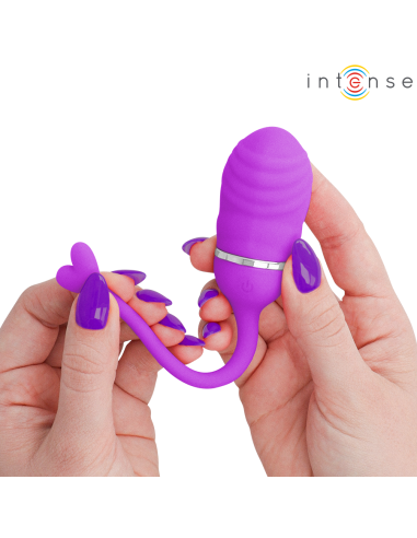INTENSE SOOKIE HUEVO VIBRADOR CON CONTROL REMOTO MORADO