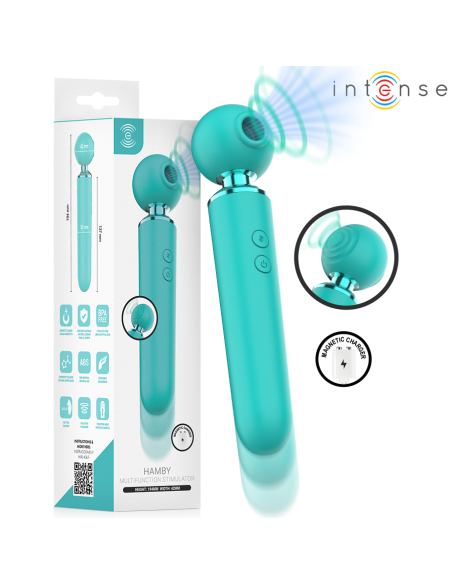 INTENSE HAMBY ESTIMULADOR MULTIFUNCIAN CON SUCCIAN Y VIBRACIAN