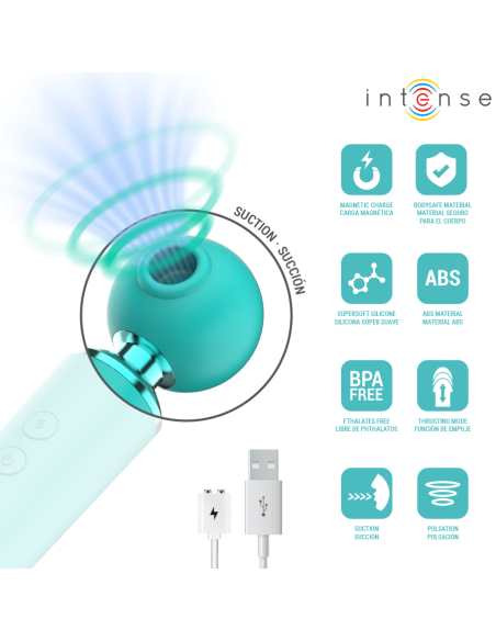 INTENSE HAMBY ESTIMULADOR MULTIFUNCIAN CON SUCCIAN Y VIBRACIAN