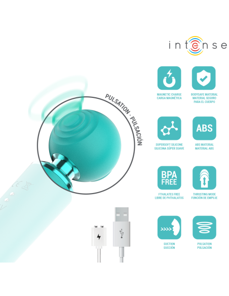 INTENSE HAMBY ESTIMULADOR MULTIFUNCIAN CON SUCCIAN Y VIBRACIAN