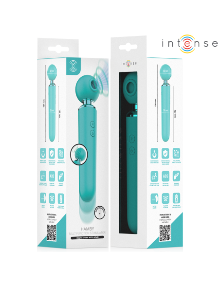 INTENSE HAMBY ESTIMULADOR MULTIFUNCIAN CON SUCCIAN Y VIBRACIAN