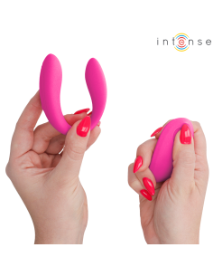 INTENSE NORA ESTIMULADOR DE PINZA CON VIBRACIAN ROSA 2