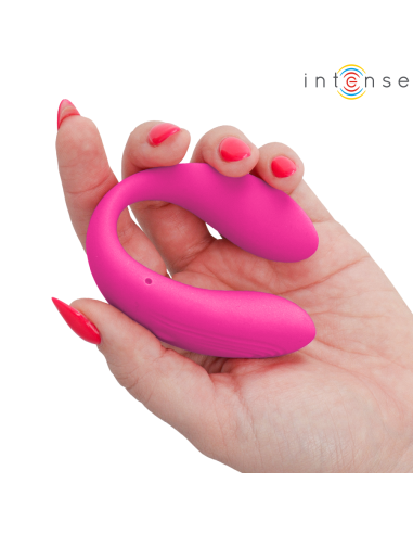 INTENSE NORA ESTIMULADOR DE PINZA CON VIBRACIAN ROSA